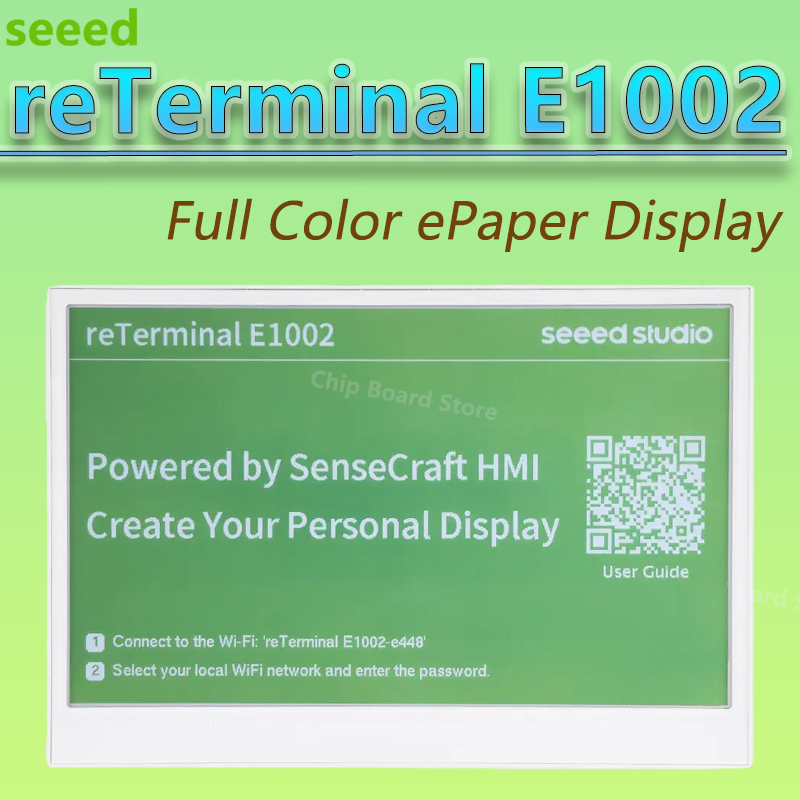 Home Automation Arduino - Seeed reTerminal E1002 Full Color ePaper