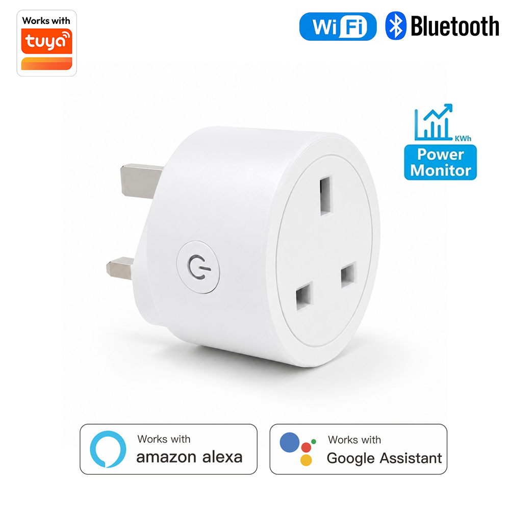 Tuya UK Smart Plug WiFi Blueto - Home Automation Ideas avaliação e preço