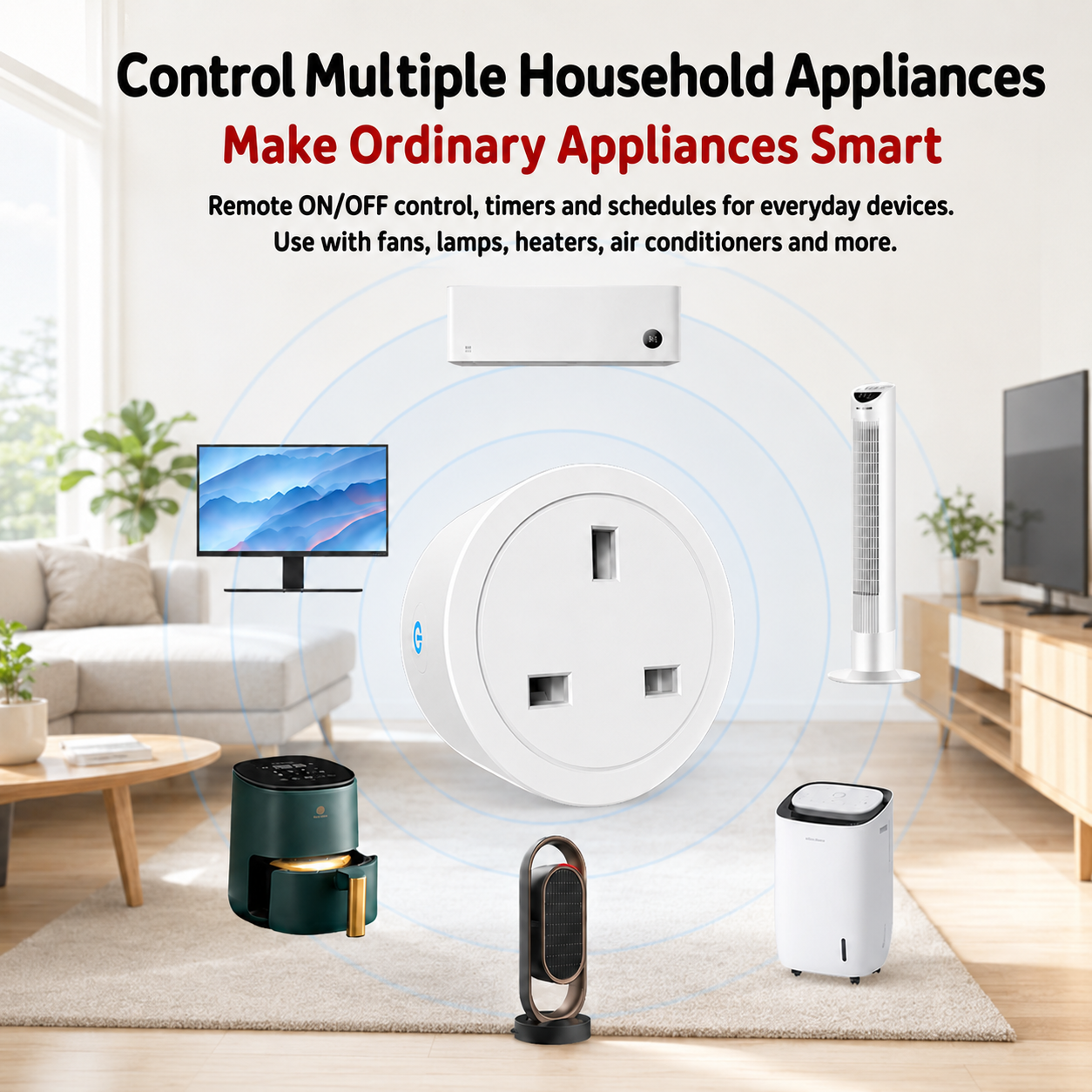 Tuya UK Smart Plug WiFi Blueto - Home Automation Ideas avaliação e preço