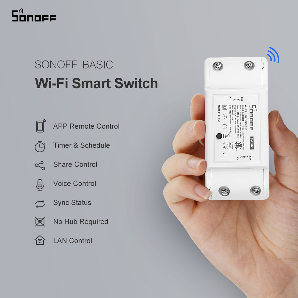 Itead SONOFF Basic R2 Mini DIY - Sonoff Basic Switch avaliação e preço