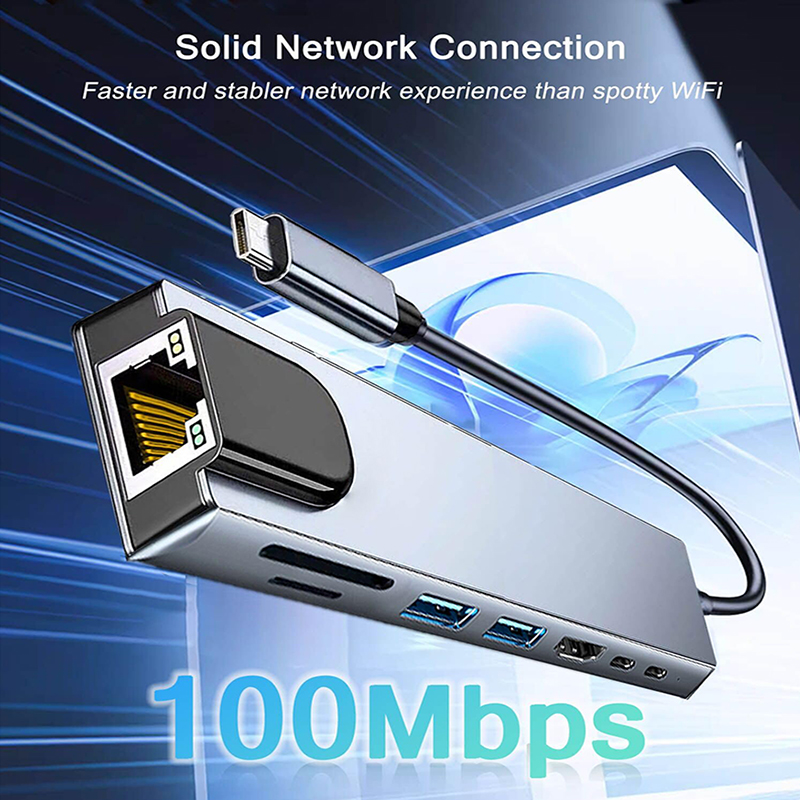 8 In 1 USB Type C Hub for MacB - Home Assistant Sd avaliação e preço