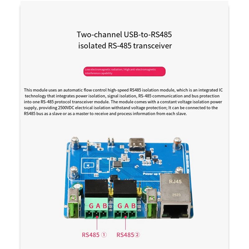 FEDI-Rpi0-DRS485 Dual RS485 Ex - Pi Zero W Board avaliação e preço