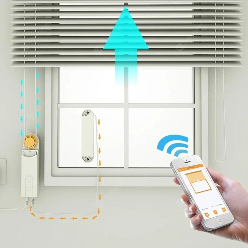 Smart Motorized Chain Roller B - Home Automation Panel Diy avaliação e preço