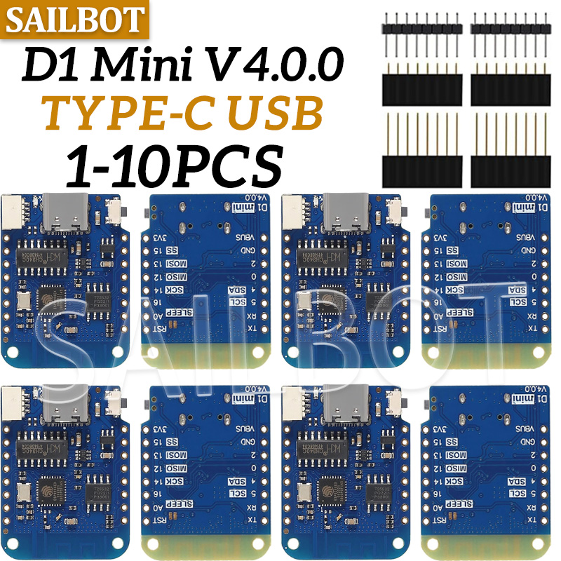 1-10PCS WeMos D1 Mini ESP8266  - Esp8266 Nodemcu Board avaliação e preço