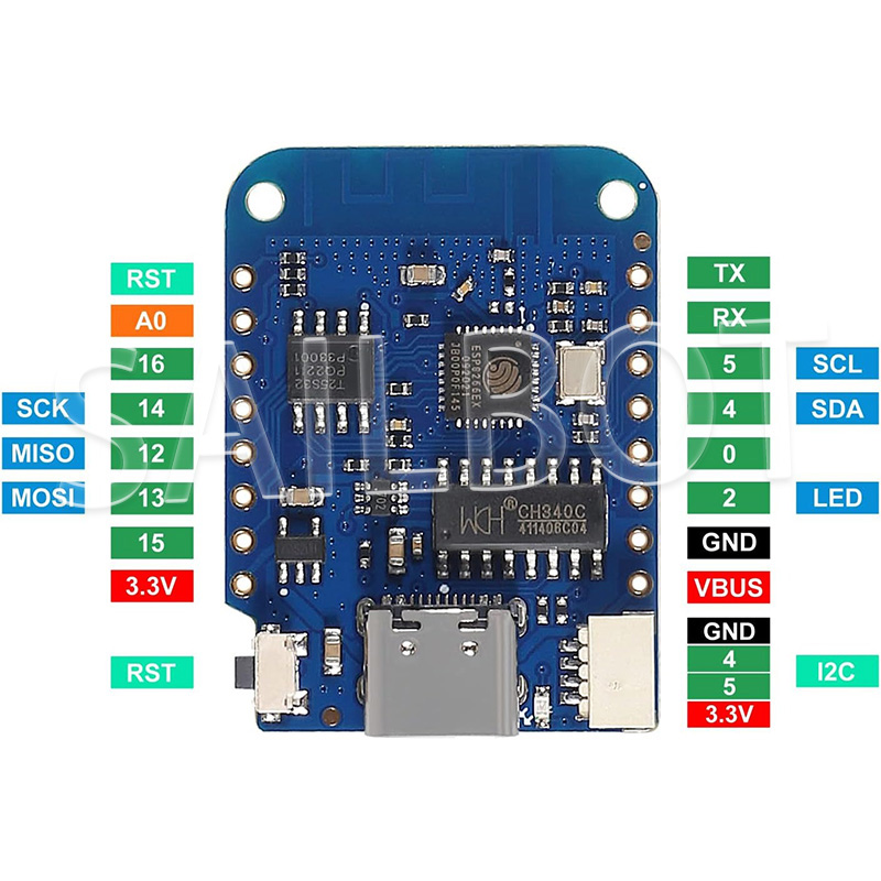 1-10PCS WeMos D1 Mini ESP8266  - Esp8266 Nodemcu Board avaliação e preço