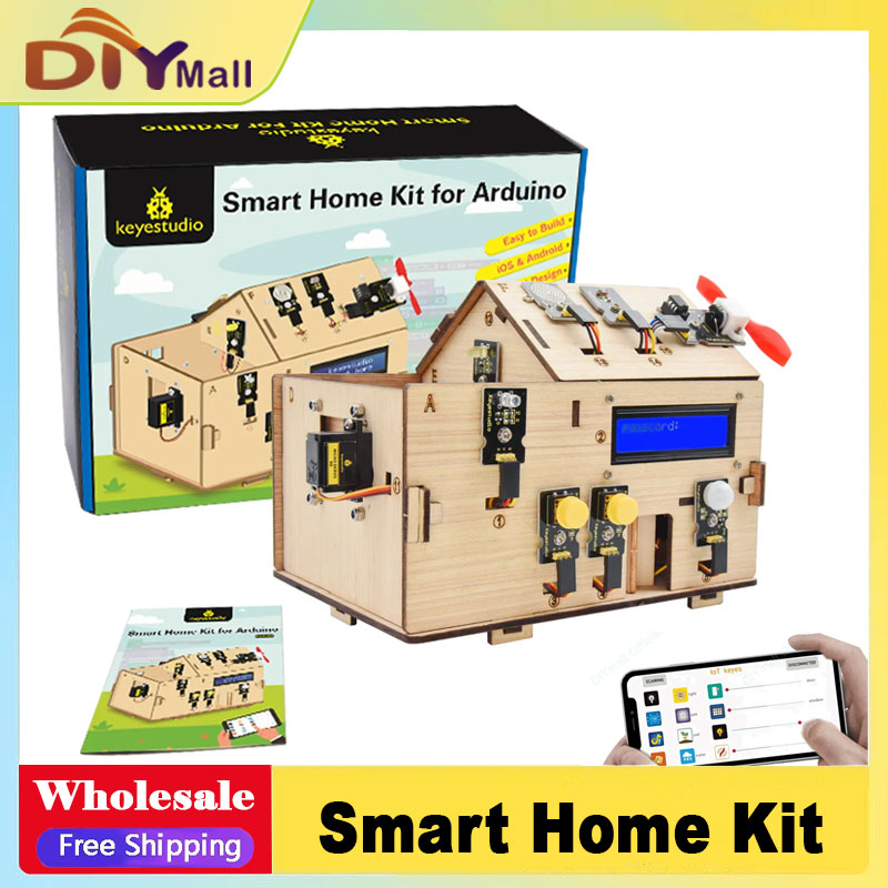 Keyestudio Smart IoT Home Kit  - Home Automation Diy Projects avaliação e preço