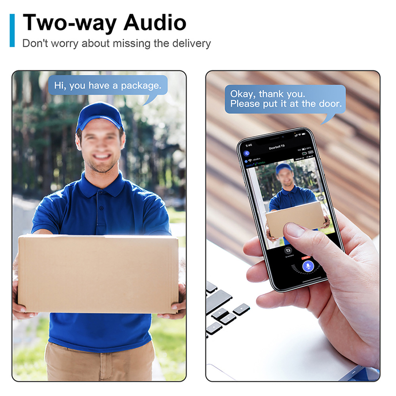 WiFi Smart Video Doorbell Came - Smart Doorbell Wired avaliação e preço