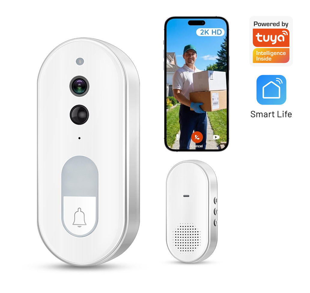 Tuya Smart Video Doorbell Wire - Smart Doorbell Wired avaliação e preço