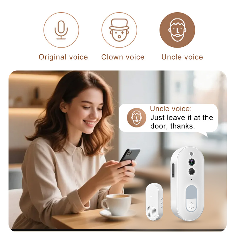 Tuya Smart Video Doorbell Wire - Smart Doorbell Wired avaliação e preço