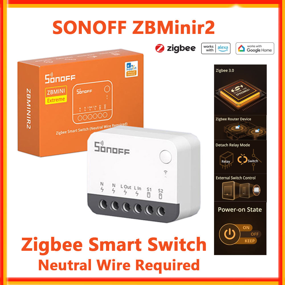 SONOFF ZBMinir2 Zigbee Smart S - Sonoff Basic Switch avaliação e preço