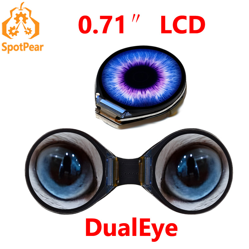Waveshare 0.71inch Double Eye  - Home Automation Arduino avaliação e preço