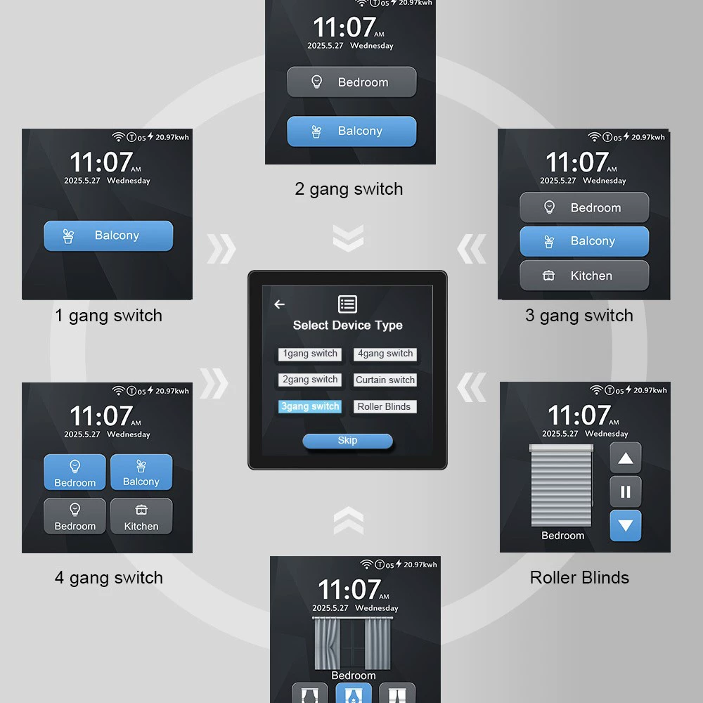 Us Smart Wifi Switches Tuya Eu - Home Automation Systems Diy avaliação e preço