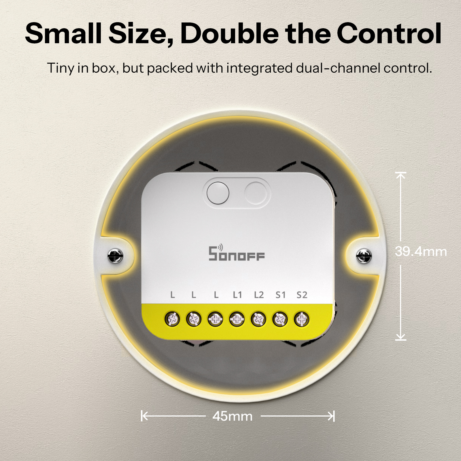 SONOFF MINI DUO-L 2-Gang Zigbe - Sonoff Basic Switch avaliação e preço