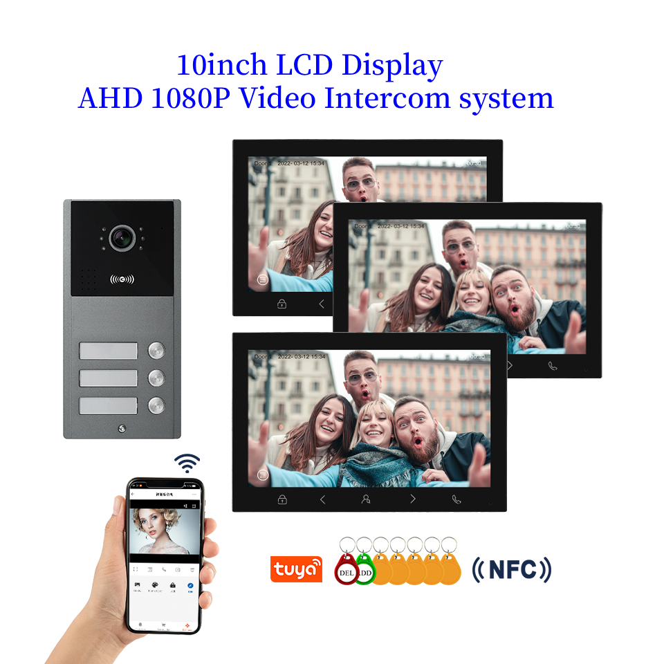 10inch Tuya WIFI Video Interco - Smart Doorbell Wired avaliação e preço