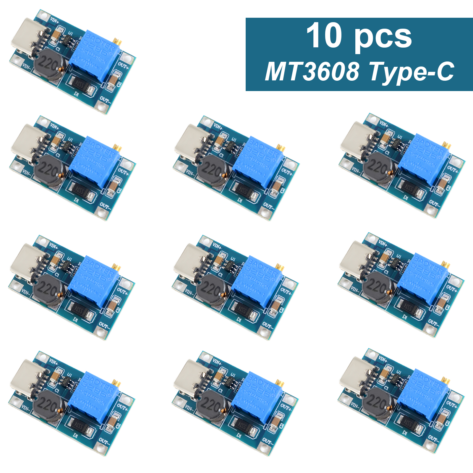 1-10pcs MT3608 DC-DC Step Up C - Home Automation Arduino avaliação e preço