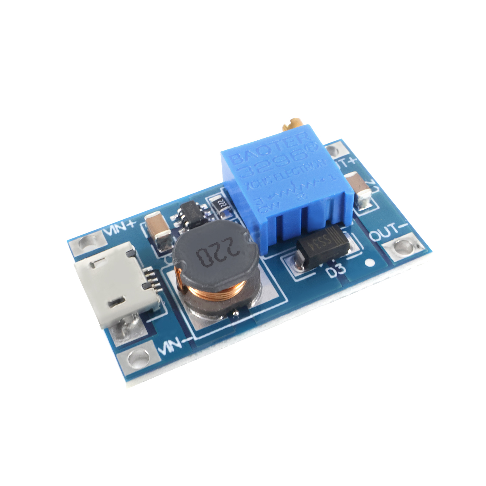 1-10pcs MT3608 DC-DC Step Up C - Home Automation Arduino avaliação e preço
