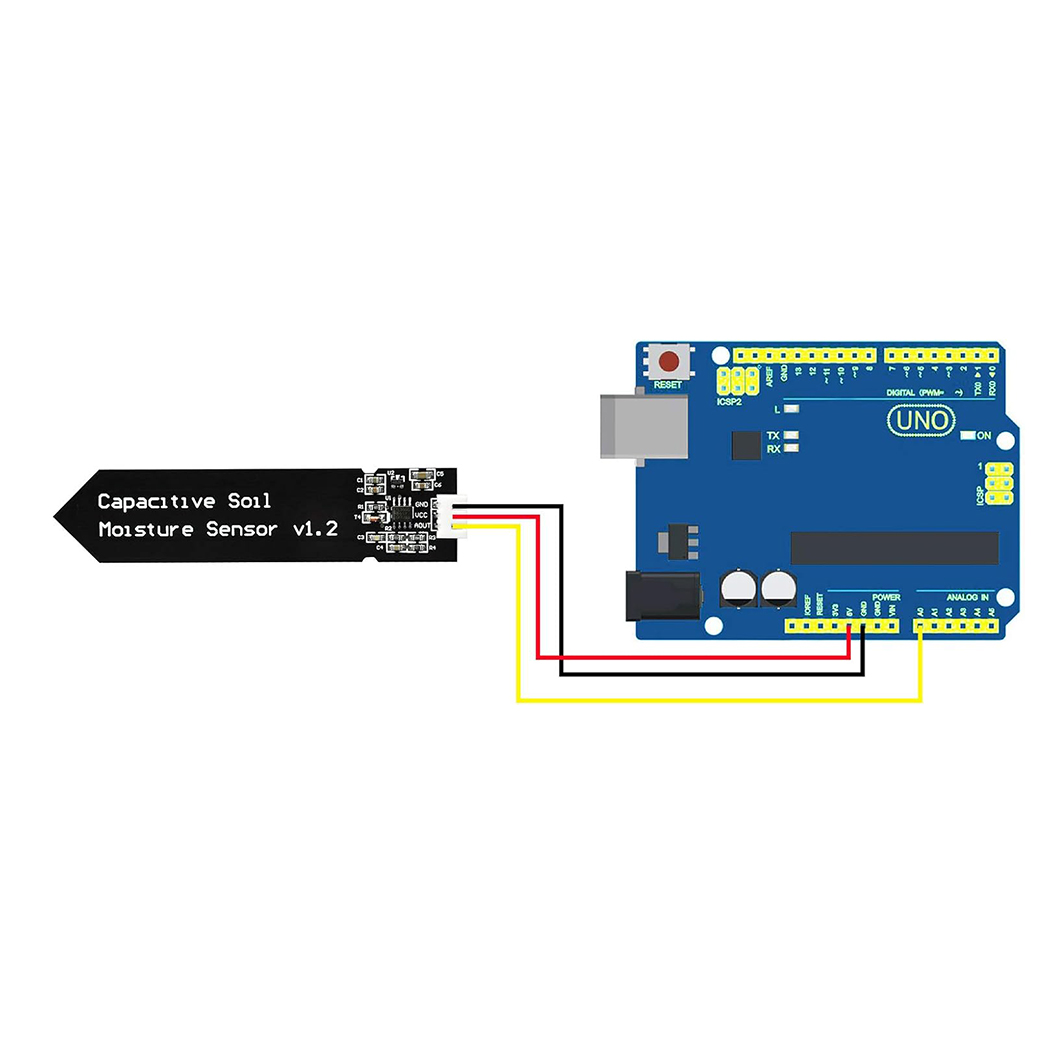 Capacitive Soil Moisture Senso - Home Automation Arduino avaliação e preço