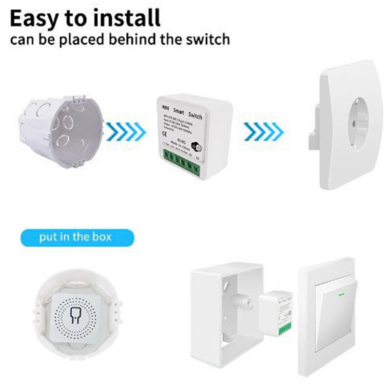 Tuya Zigbee 16A WiFi Mini Smar - Home Automation Diy Kit avaliação e preço