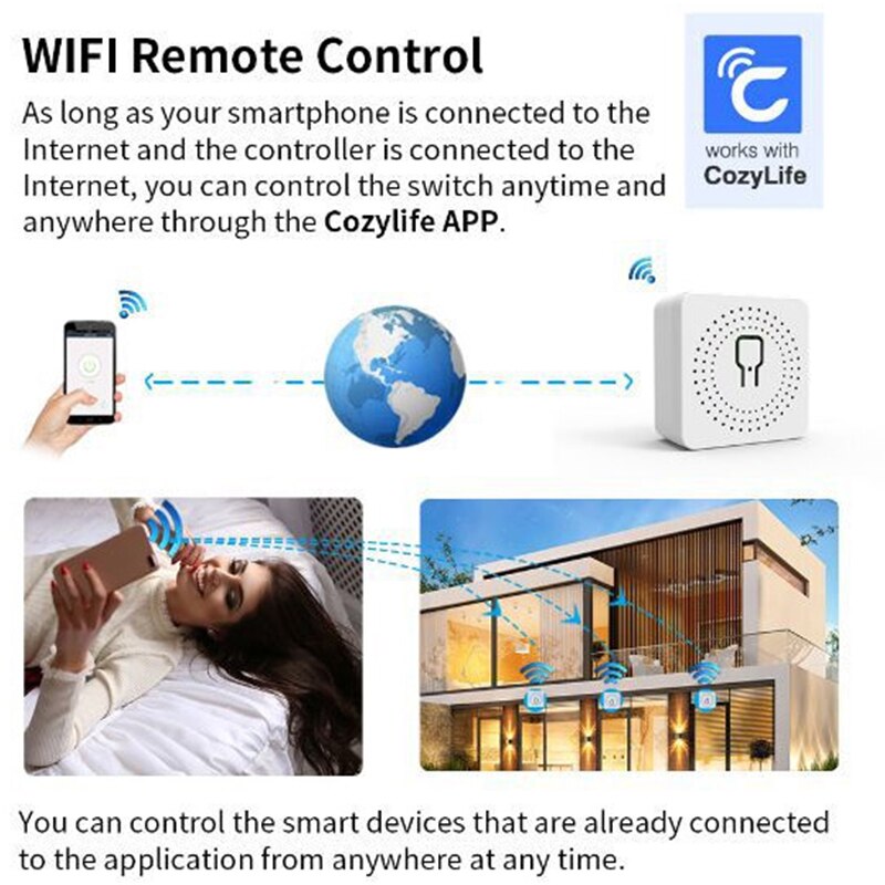 Tuya Zigbee 16A WiFi Mini Smar - Home Automation Diy Kit avaliação e preço