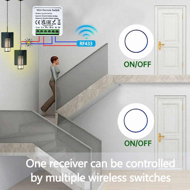 RF 433MHz Smart Wireless DIY R - Home Automation Panel Diy avaliação e preço