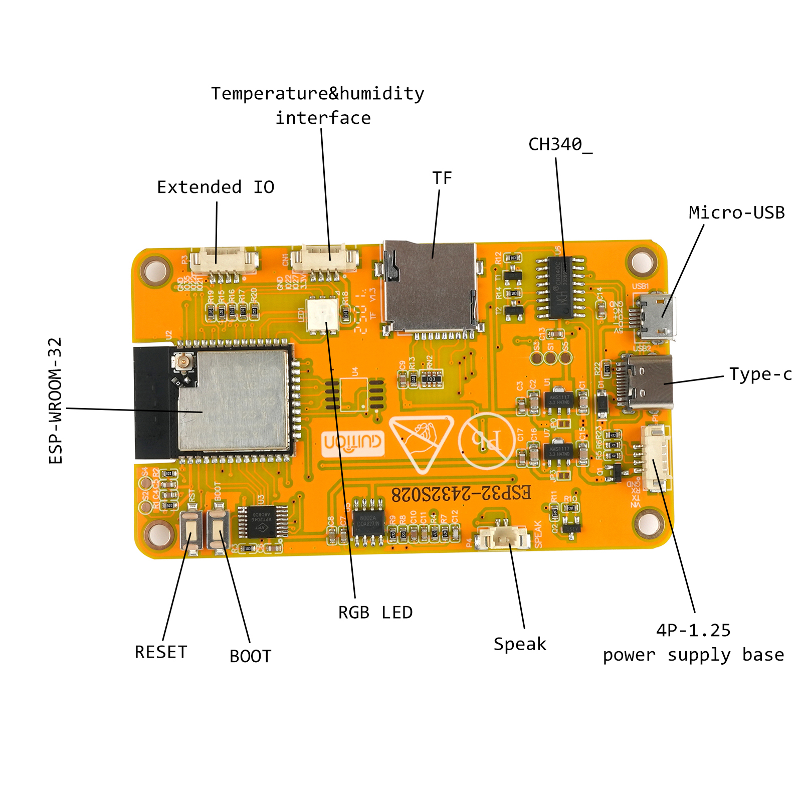 RCmall 2.8'' ESP32 LCD Display - Home Automation Arduino avaliação e preço
