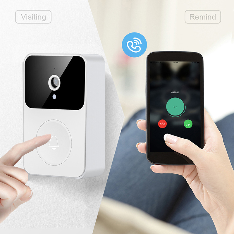 HD WiFi Smart Video Doorbell L - Smart Doorbell Wired avaliação e preço