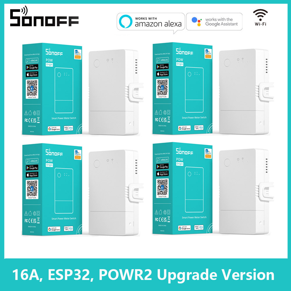 1-6 PCS SONOFF POW Origin Powr - Sonoff Basic Switch avaliação e preço
