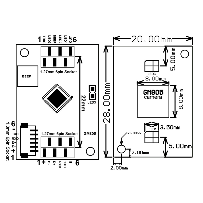 GM805 Series UART USB DC5V Bar - Home Automation Arduino avaliação e preço