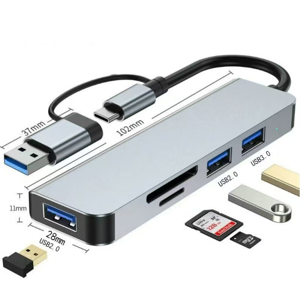 USB C Hub USB Splitter 8 in 1  - Home Assistant Sd avaliação e preço