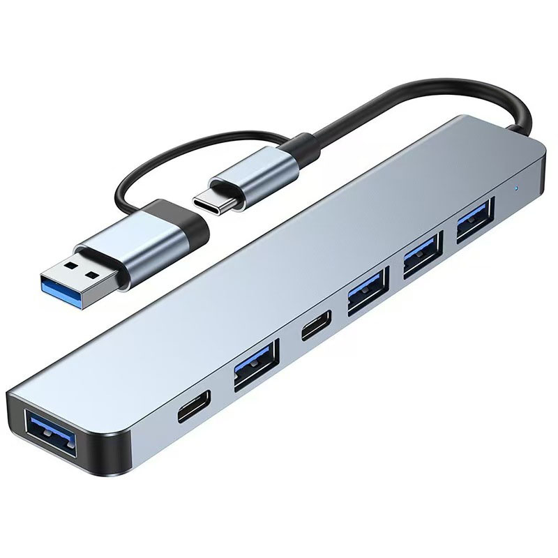 USB C Hub USB Splitter 8 in 1  - Home Assistant Sd avaliação e preço