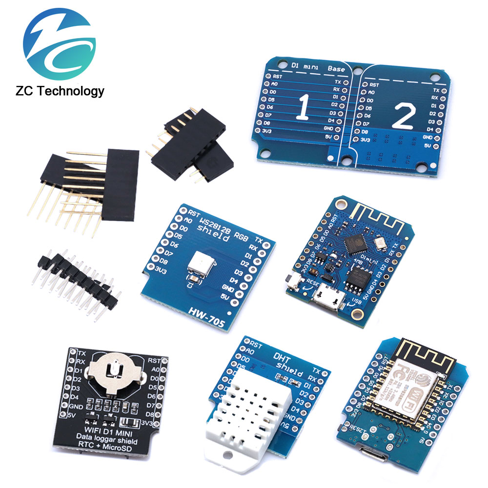 D1 Mini ESP8266 ESP-12F CH340G - Esp8266 Nodemcu Board avaliação e preço