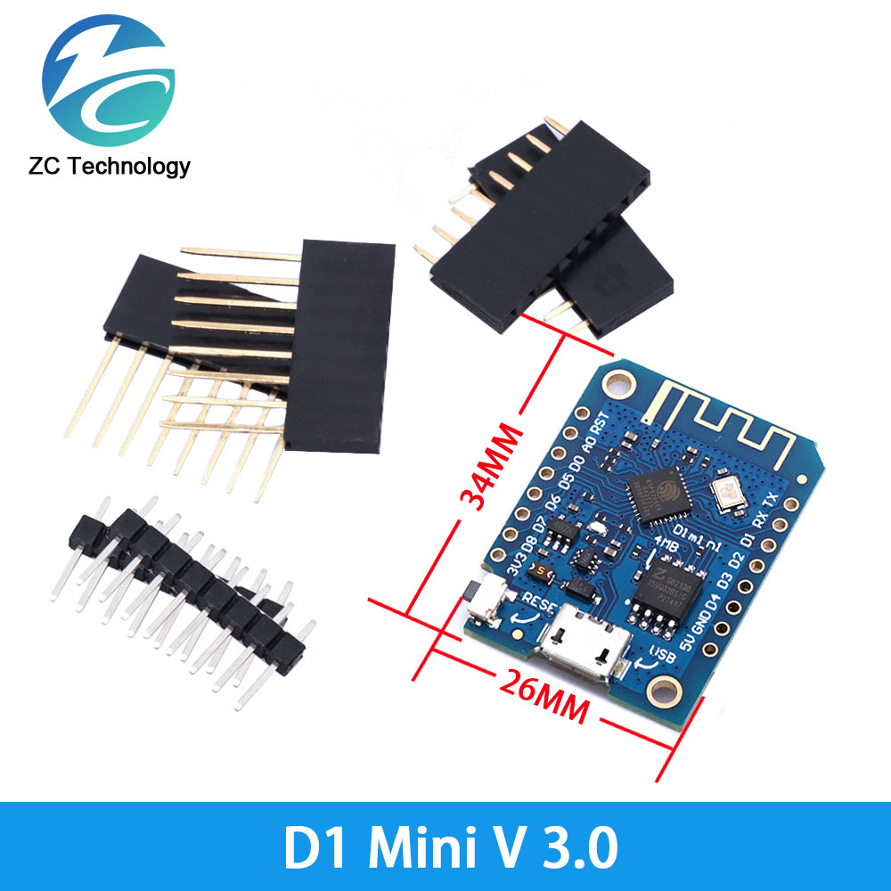 D1 Mini ESP8266 ESP-12F CH340G - Esp8266 Nodemcu Board avaliação e preço