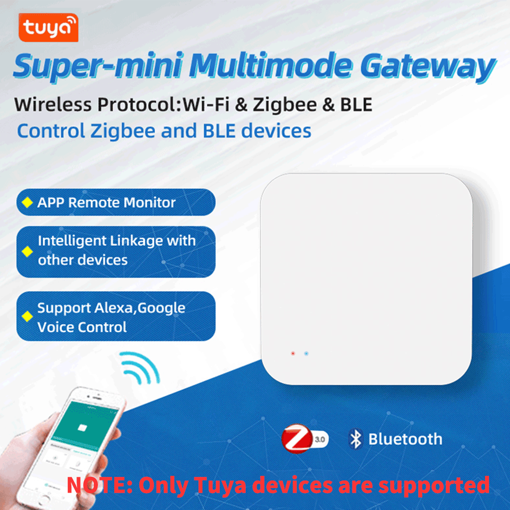Tuya Zigbee Wireless Hub Gatew - Home Automation Tutorial avaliação e preço