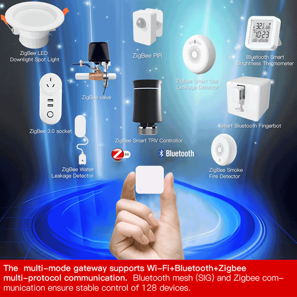 Tuya Zigbee Wireless Hub Gatew - Home Automation Tutorial avaliação e preço