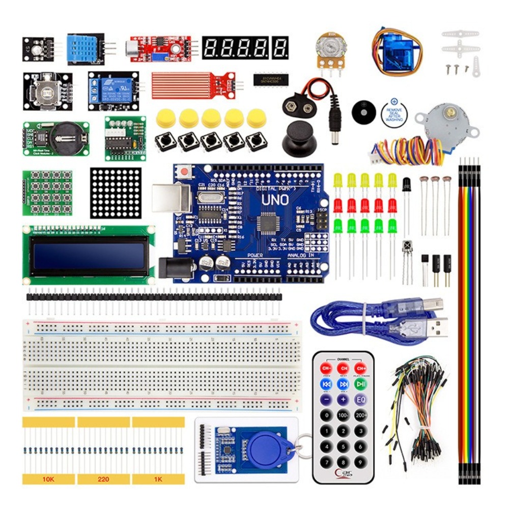 Arduino Starter Kit UNO R3 wit - Home Automation Diy Kit avaliação e preço