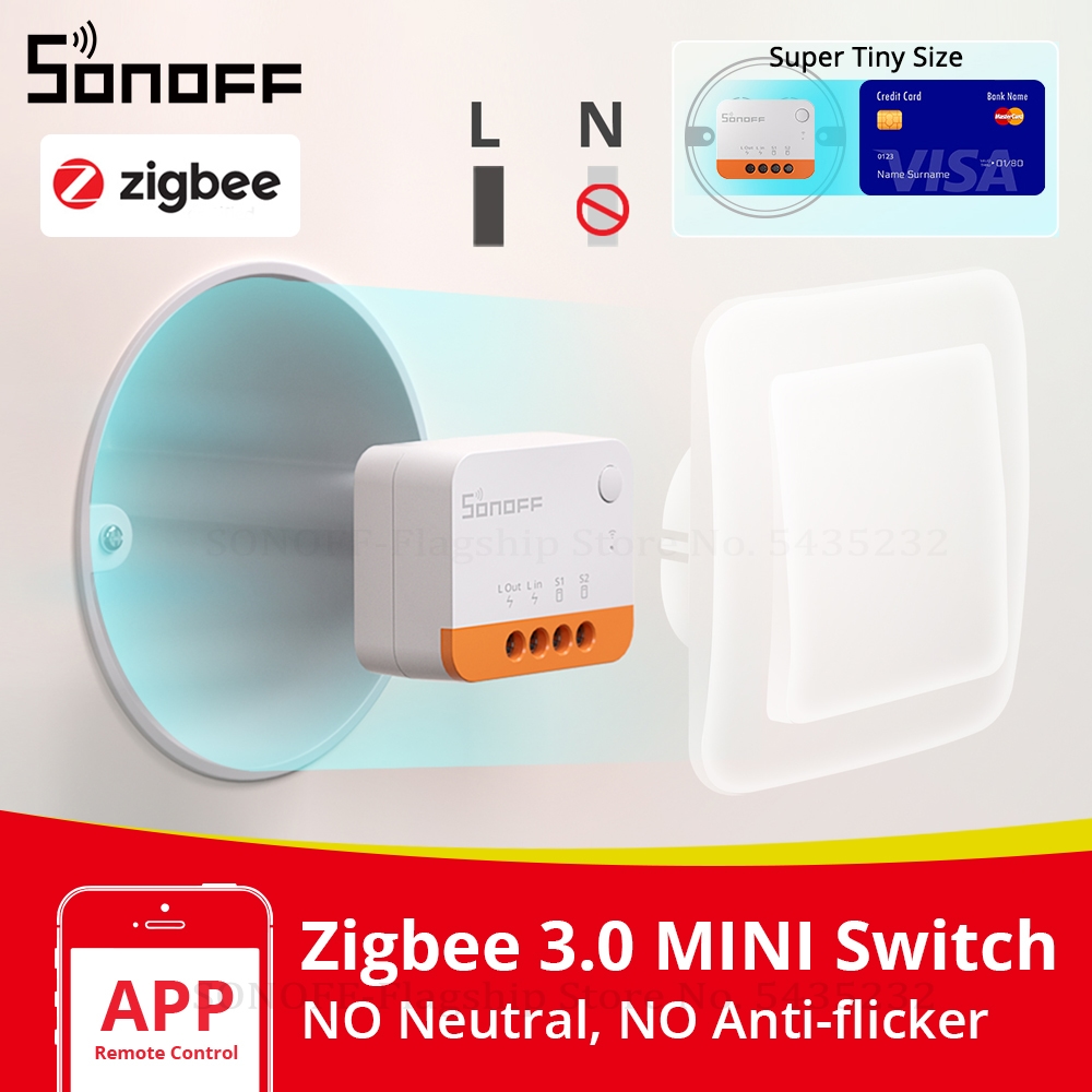 SONOFF ZBMINIL2 No Neutral Wir - Sonoff Basic Switch avaliação e preço