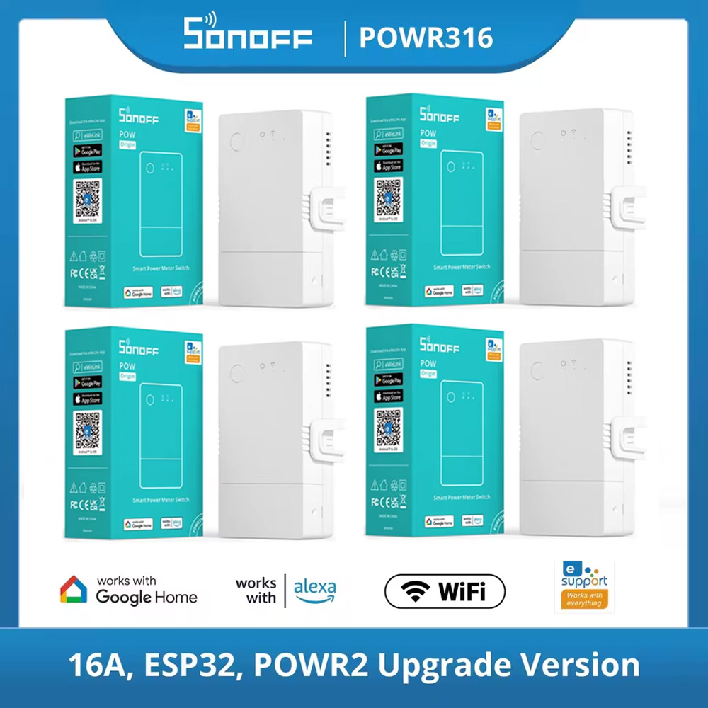 SONOFF POW Elite WiFi 16A Smar - Sonoff Basic Switch avaliação e preço
