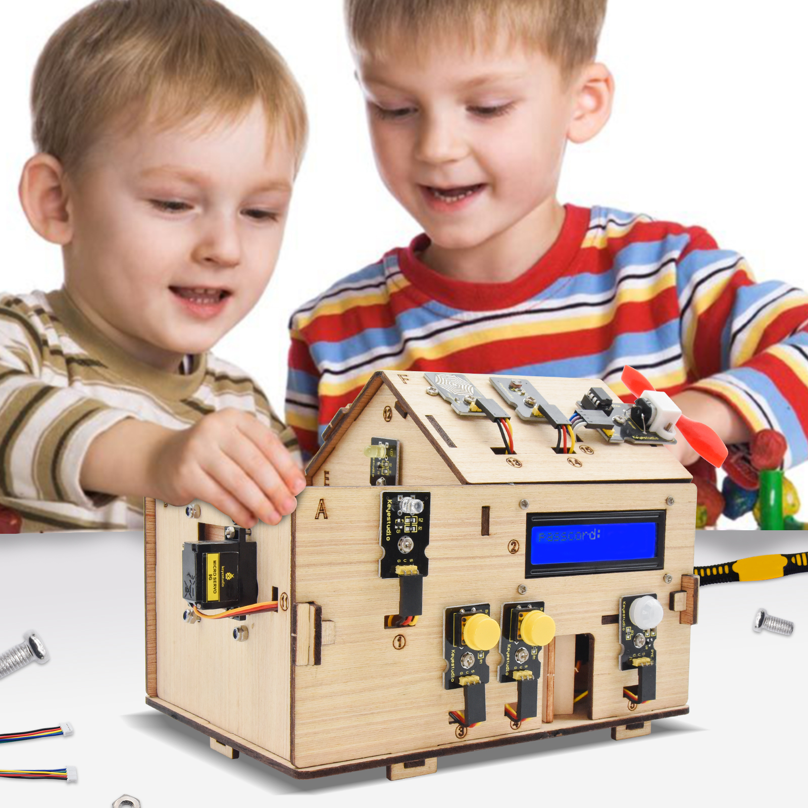 Keyestudio Smart Home Kit For  - Home Automation Diy Kit avaliação e preço