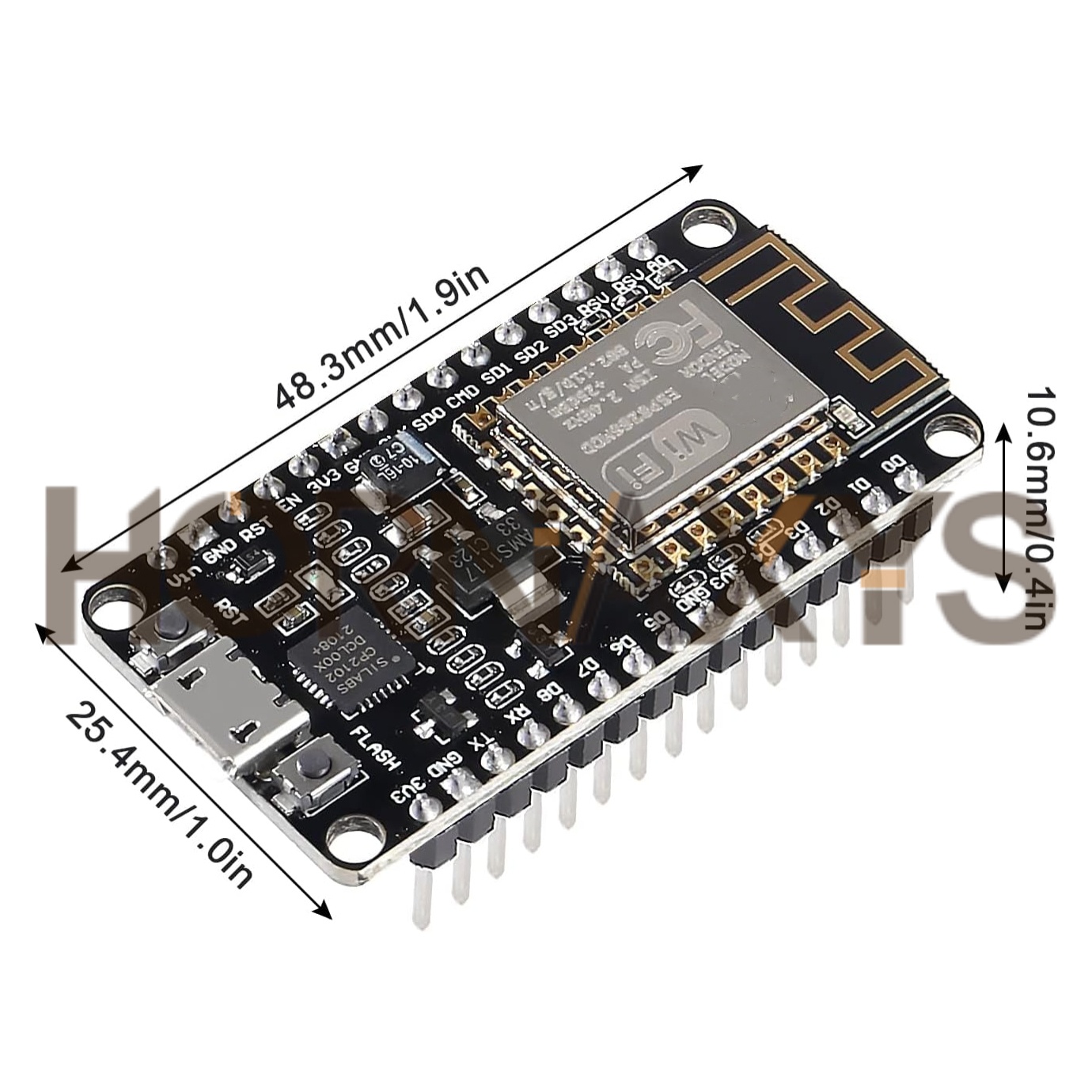 1-10PCS/Wireless Module CP2102 - Esp8266 Nodemcu Board avaliação e preço