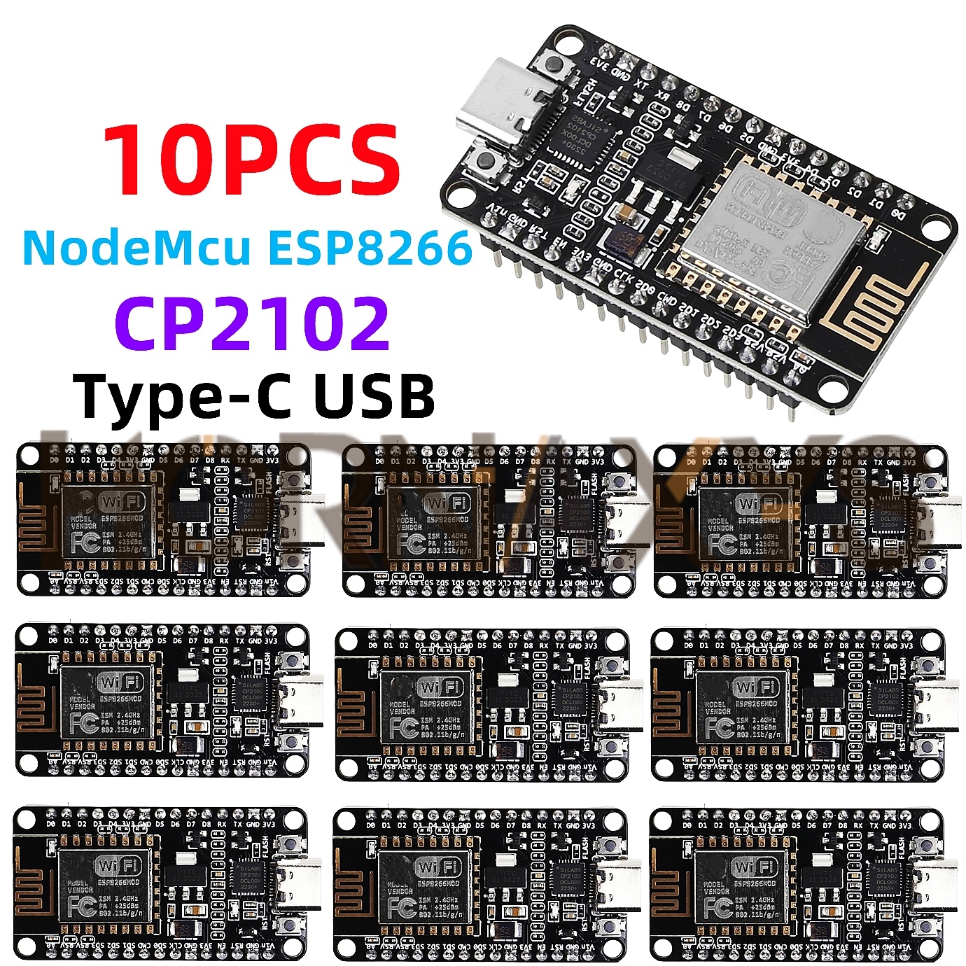 1-10PCS/Wireless Module CP2102 - Esp8266 Nodemcu Board avaliação e preço