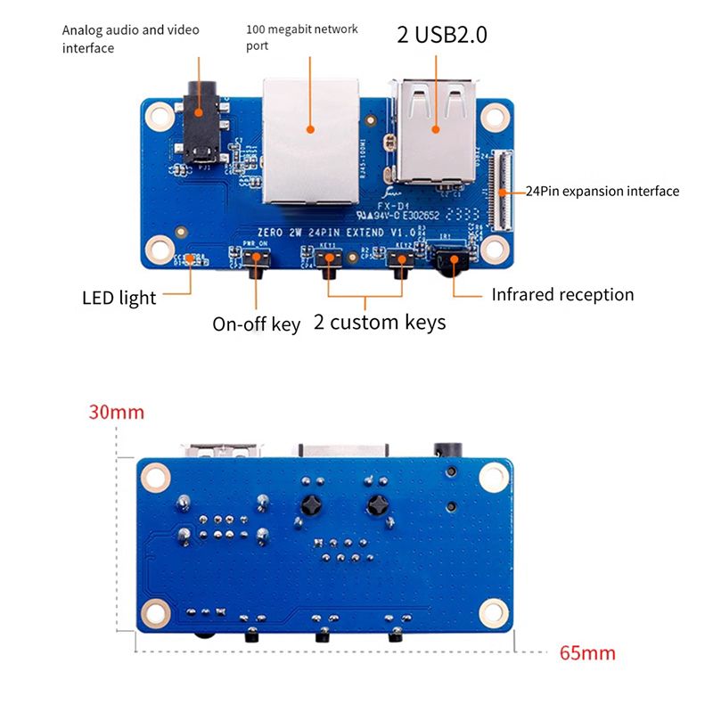 N35R-For Orange Pi Zero 2 W Ex - Pi Zero W Board avaliação e preço