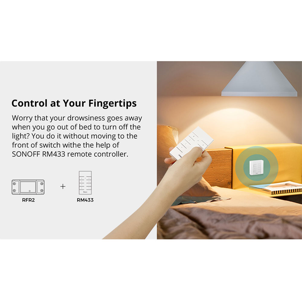 SONOFF BASICR2 RFR2 Wi-Fi 433M - Sonoff Basic Switch avaliação e preço