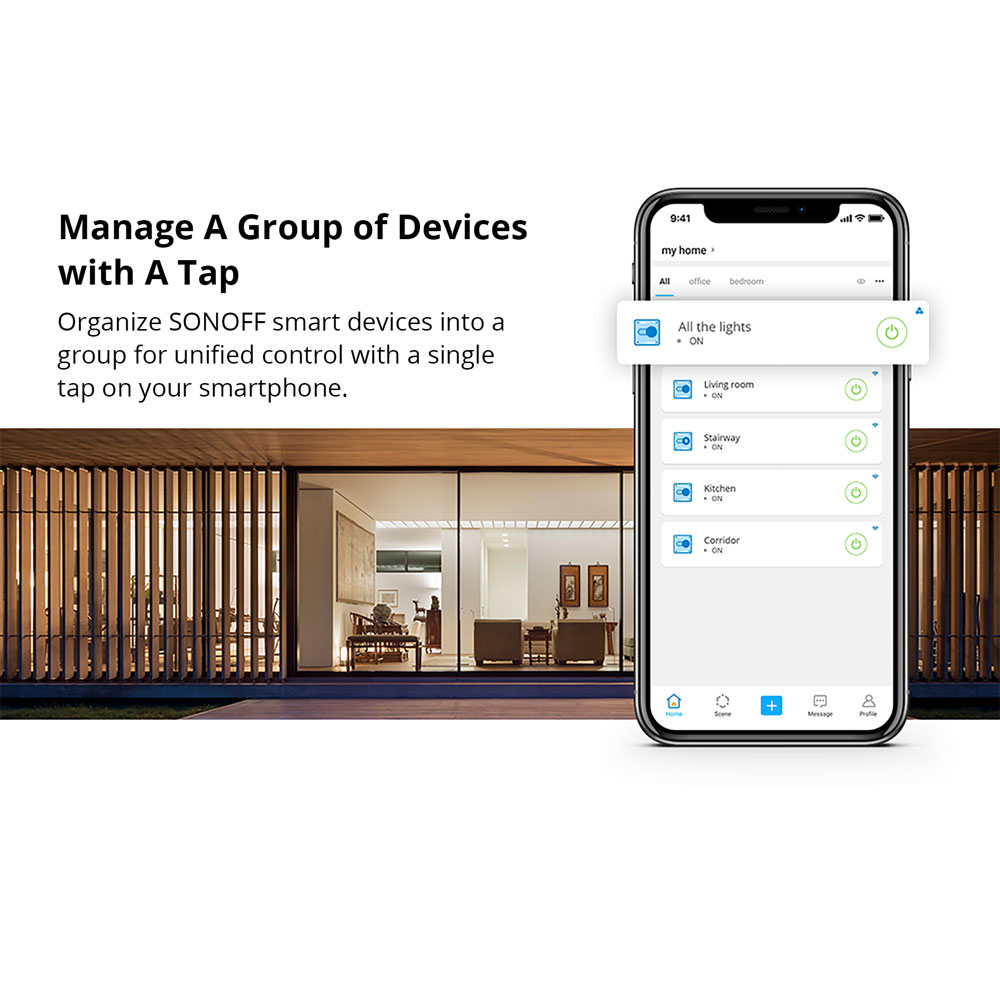 SONOFF BASICR2 RFR2 Wi-Fi 433M - Sonoff Basic Switch avaliação e preço
