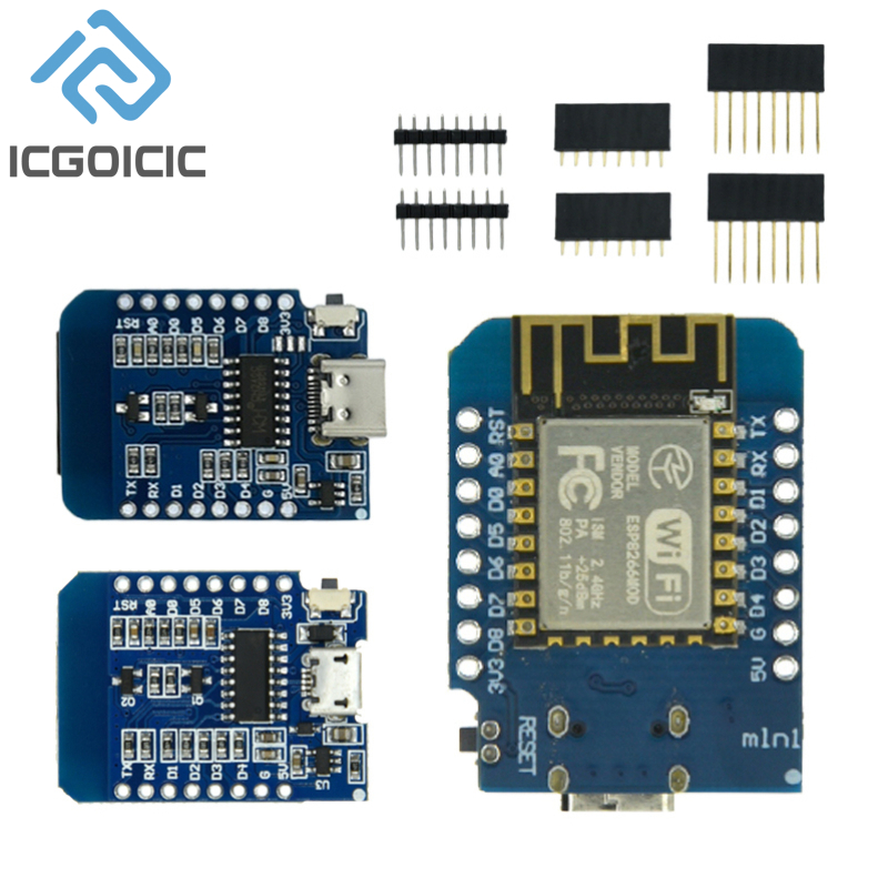 D1 Mini-Mini NodeMcu 4M Bytes  - Esp8266 Nodemcu Board avaliação e preço