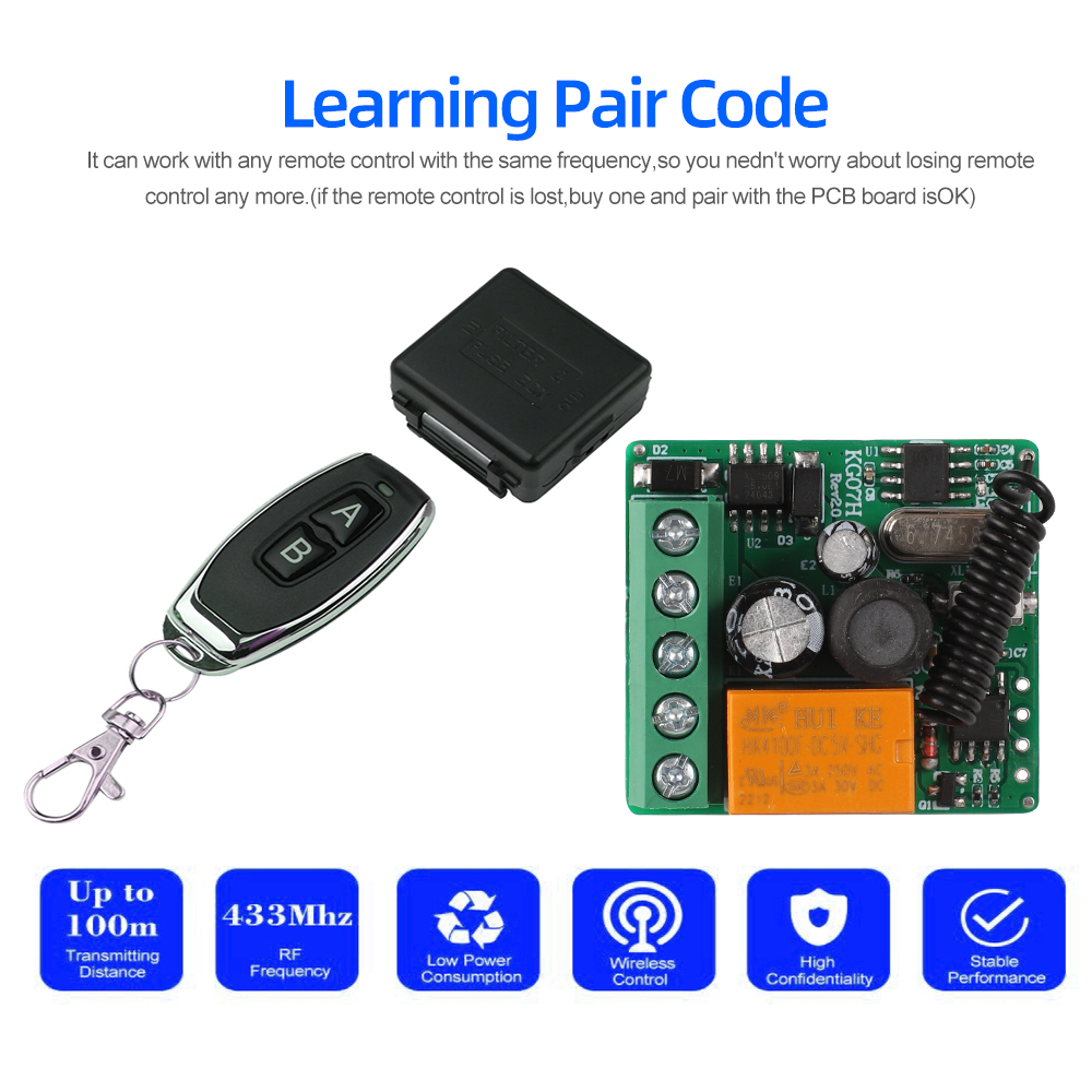 433Mhz RF Remote Control Wirel - Home Automation Tutorial avaliação e preço