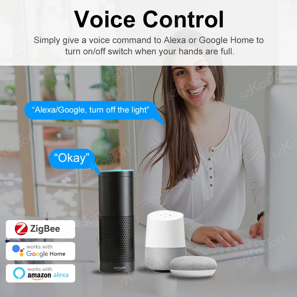 16A Tuya ZigBee Smart Switch M - Home Automation Diy avaliação e preço